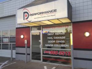Gallery Performance Dent Repair Storefront